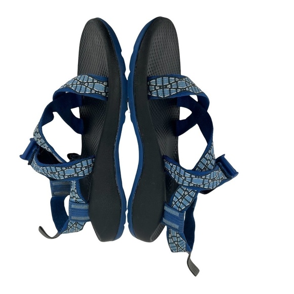 Chaco Blue Z1 Ecotread Strappy Sandals Size 4 Kid's - Picture 4 of 6